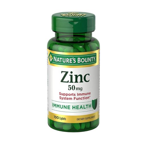 زینک نیچرز بونتی 50 میلی گرم 100 عدد Nature's Bounty Zinc