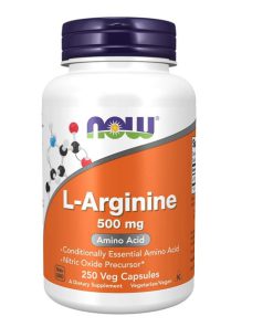آرژنین ناو 500 میلی گرم 100 عدد NOW L-Arginine