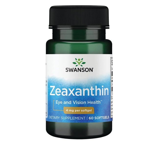 زآگزانتین سوانسون Swanson Zeaxanthin 1 زآگزانتین سوانسون Swanson Zeaxanthin