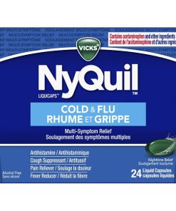 تسکین دهنده سرماخوردگی و آنفولانزا نای کویل Vicks NyQuil Cold & Flu