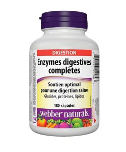 آنزیم گوارشی وبر نیچرز Webber Naturals Complete Digestive Enzymes