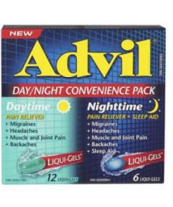 تسکین دهنده علائم سرماخوردگی و آنفولانزای ادویل ADVIL DAY/NIGHT