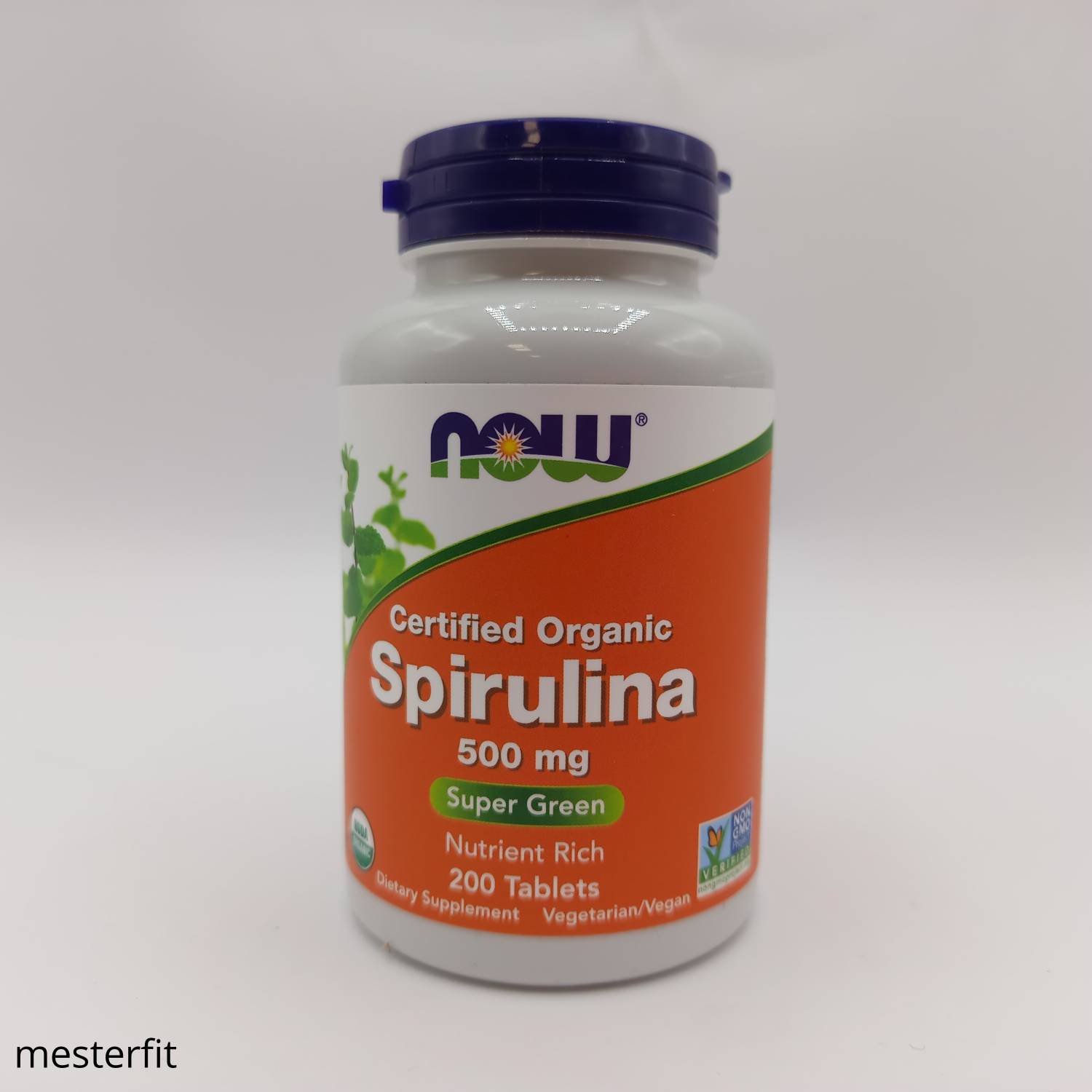 اسپیرولینا ناو 500 میلی گرم 200 عدد NOW Spirulina 2 اسپیرولینا ناو 500 میلی گرم 200 عدد NOW Spirulina