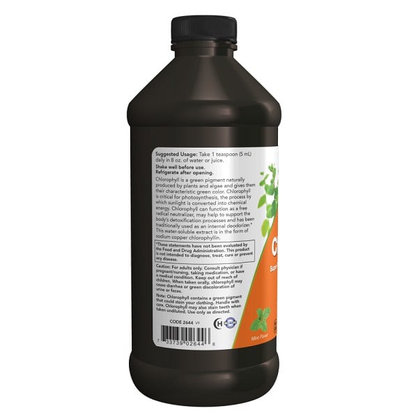 مایع کلروفیل ناو اصل خارجی 473 میل NOW Chlorophyll Liquid 6 مایع کلروفیل ناو 473 میل NOW Chlorophyll Liquid