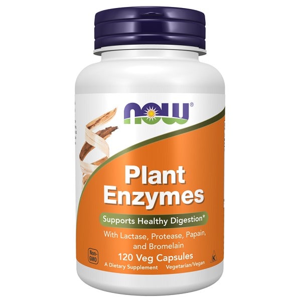 آنزیم گیاهی ناو 120 کپسول NOW Plant Enzymes 1 آنزیم گیاهی ناو 120 کپسول NOW Plant Enzymes