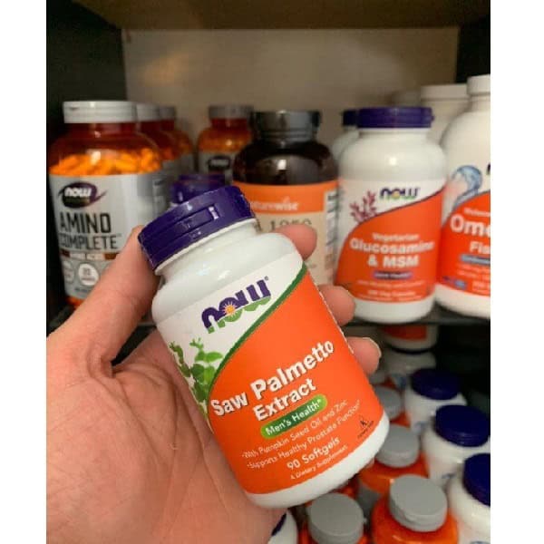 عصاره نخل اره ساوپالمتو ناو NOW Saw Palmetto Extra 8 عصاره نخل ارهای ناو NOW Saw Palmetto Extra