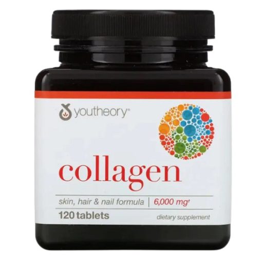 کلاژن یوتئوری 120 عدد Youtheory  Collagen حاوی ویتامین C