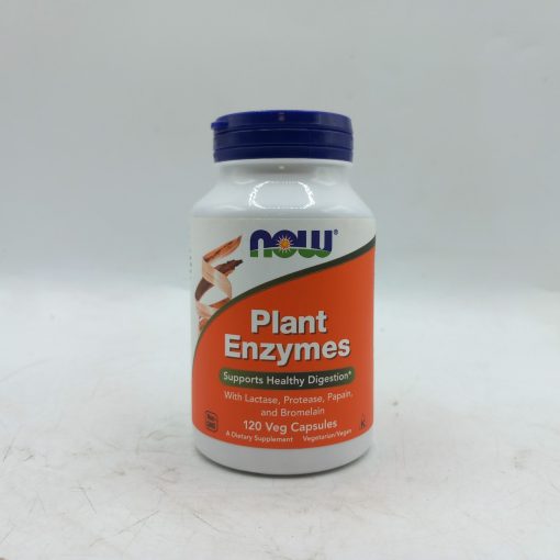 آنزیم گیاهی ناو 120 کپسول NOW Plant Enzymes