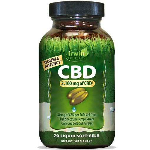 سی بی دی اروین نچرالز Irwin Naturals Double Potency CBD