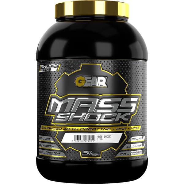 مس شوک گیر نوتریشن 3 کیلو GEAR Nutrition Mass Shock 1 مس شوک گیر نوتریشن 3 کیلو GEAR Nutrition Mass Shock