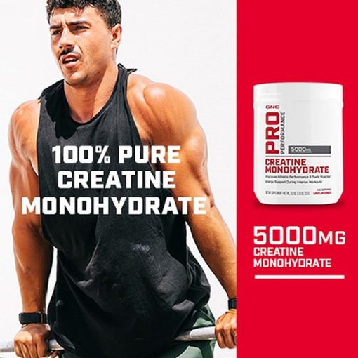 کراتین مونوهیدرات جی ان سی GNC Pro Performance Creatine Monohydrate