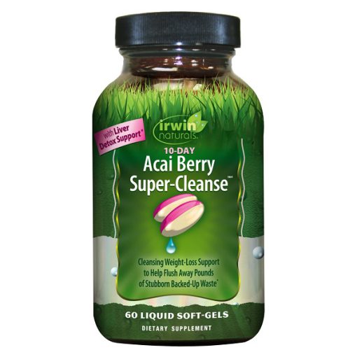 آکای بری اروین نچرالز Irwin Naturals 10-Day Acai Berry Super-Cleanse