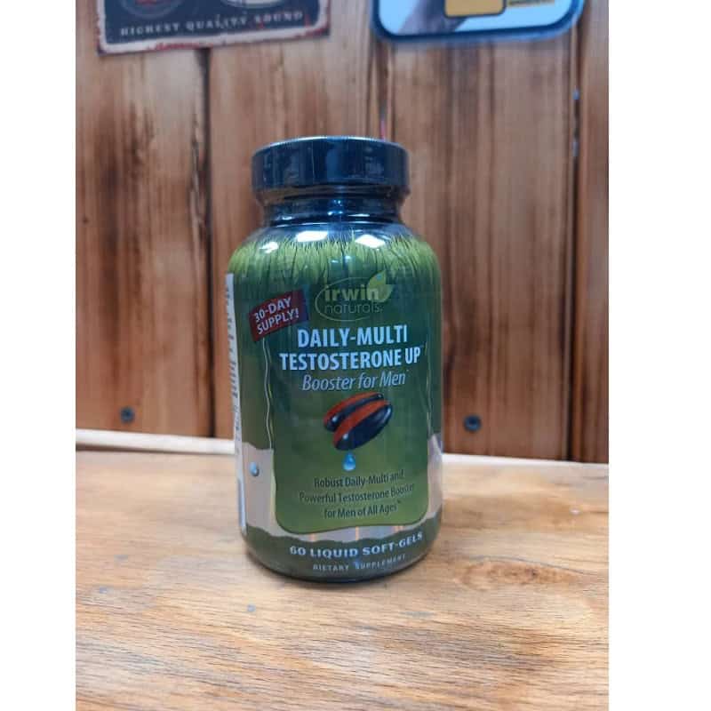 تقویت کننده تستوسترون اروین نچرالز Irwin Naturals Daily-Multi Testosterone Up 2 تقویت کننده تستوسترون اروین نچرالز Irwin Naturals, Daily-Multi Testosterone Up