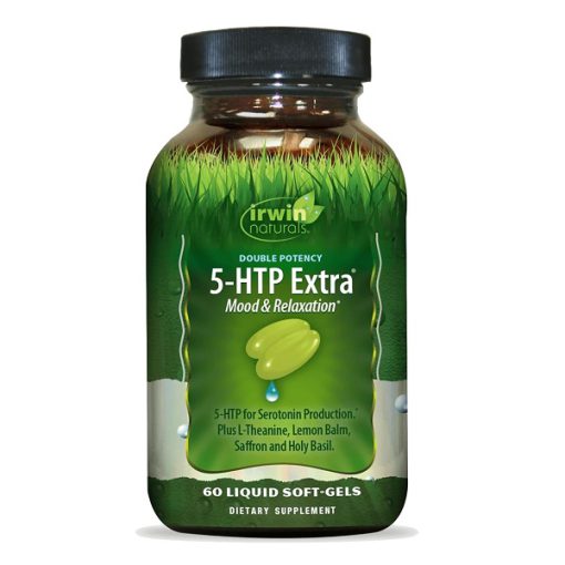 مکمل 5-HTP اروین نچرالز Irwin Naturals Double Potency 5-HTP Extra