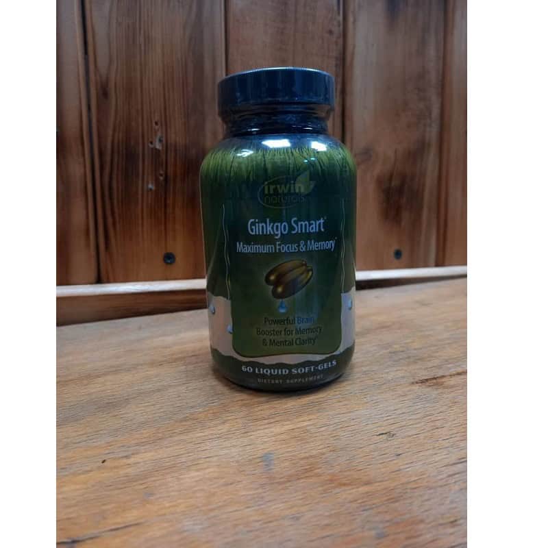 افزایش دهنده تمرکز جینکو اروین نچرالز Irwin Naturals Ginkgo Smart 2 افزایش دهنده تمرکز جینکو اروین نچرالز Irwin Naturals Ginkgo Smart