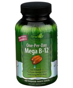 ویتامین ب 12 اروین نچرالز Irwin Naturals One-Per-Day Mega B-12