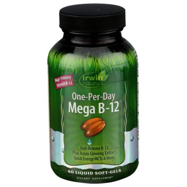ویتامین ب 12 اروین نچرالز Irwin Naturals One-Per-Day Mega B-12 1 ویتامین ب 12 اروین نچرالز Irwin Naturals One-Per-Day Mega B-12