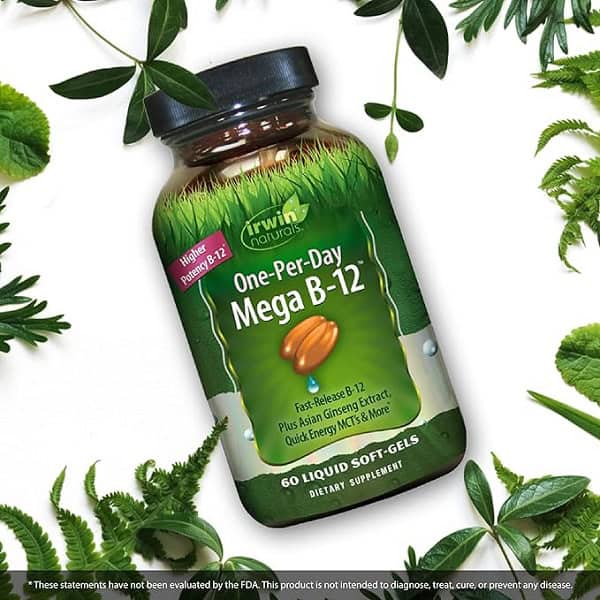 ویتامین ب 12 اروین نچرالز Irwin Naturals One-Per-Day Mega B-12 4 ویتامین ب 12 اروین نچرالز Irwin Naturals One-Per-Day Mega B-12