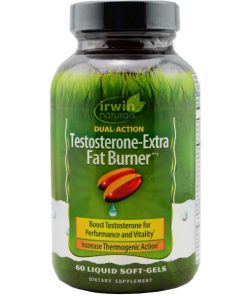 چربی سوز و تست بوستر اروین نچرالز Irwin Naturals Testosterone-Extra Fat Burner