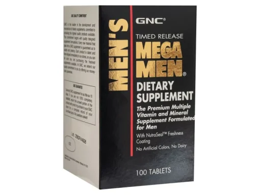 مولتی ویتامین مگا من جی ان سی GNC MEGA MEN DIETARY SUPPLEMENT