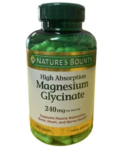 منیزیم گلیسینات نیچرز بونتی Nature’s Bounty Magnesium Glycinate