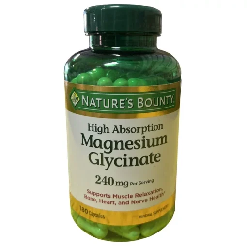 منیزیم گلیسینات نیچرز بونتی Nature’s Bounty Magnesium Glycinate
