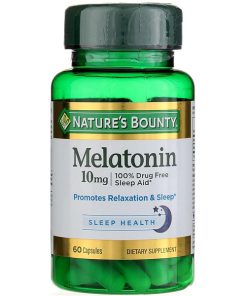ملاتونین نیچرز بونتی 60 کپسول Nature's Bounty Melatonin 10mg