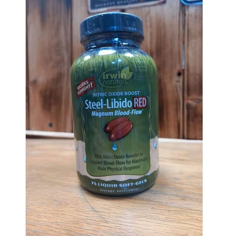 استیل لیبیدو رد اروین نچرالز Irwin Naturals Steel-Libido Red 3 استیل لیبیدو رد اروین نچرالز Irwin Naturals Steel-Libido Red