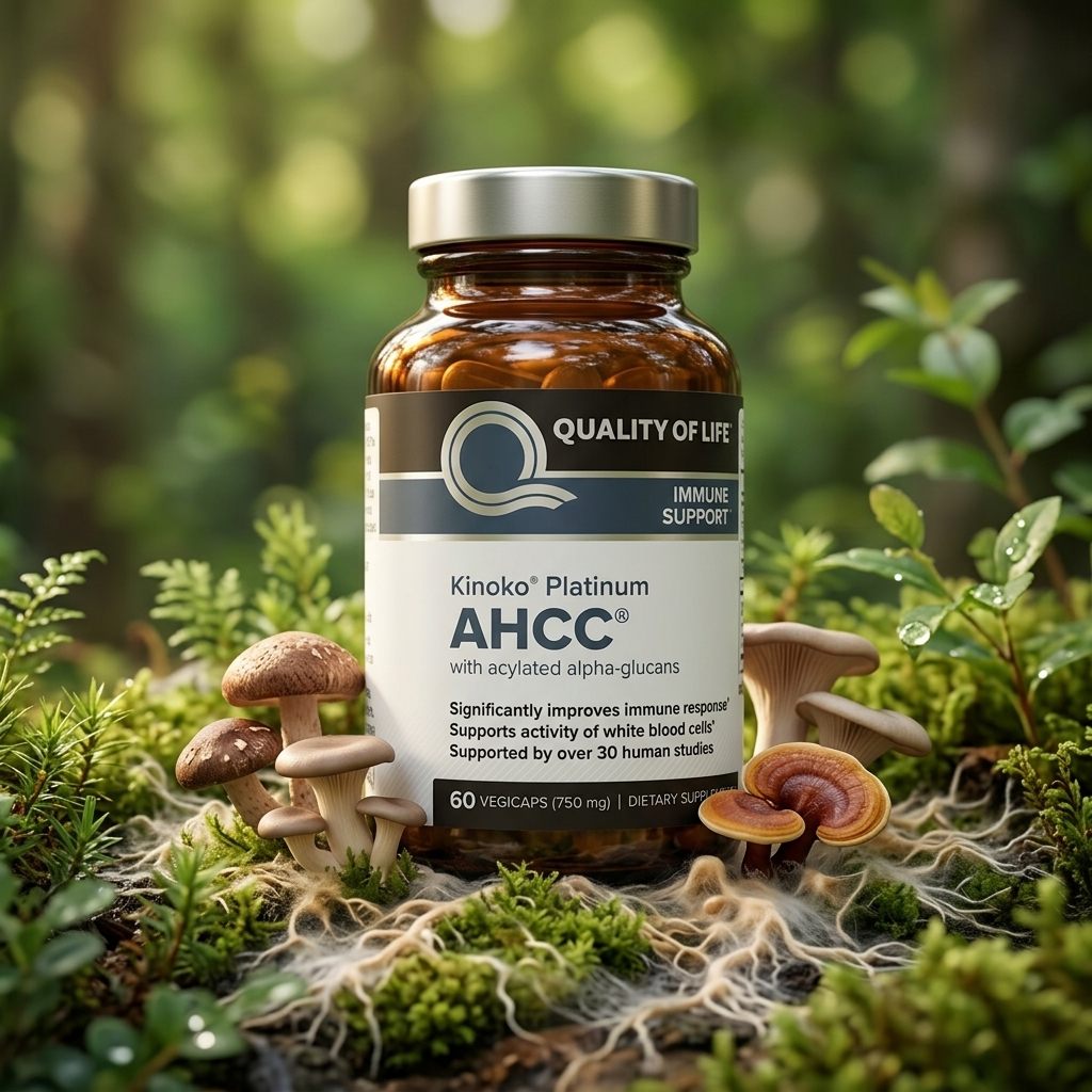 کپسول ای اچ سی سی پلاتینیوم AHCC آمریکایی 25 کپسول ای اچ سی سی پلاتینیوم AHCC آمریکایی