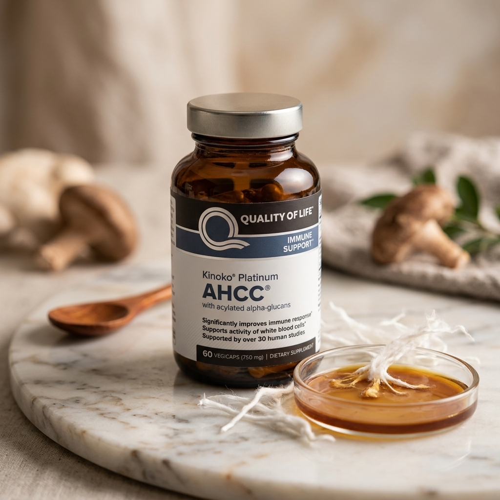 کپسول ای اچ سی سی پلاتینیوم AHCC آمریکایی 24 کپسول ای اچ سی سی پلاتینیوم AHCC آمریکایی