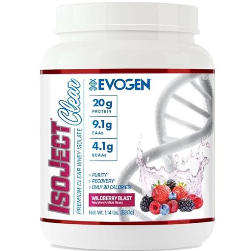 پروتئین ایزوجکت کلیر ایوژن Evogen Nutrition IsoJect Clear