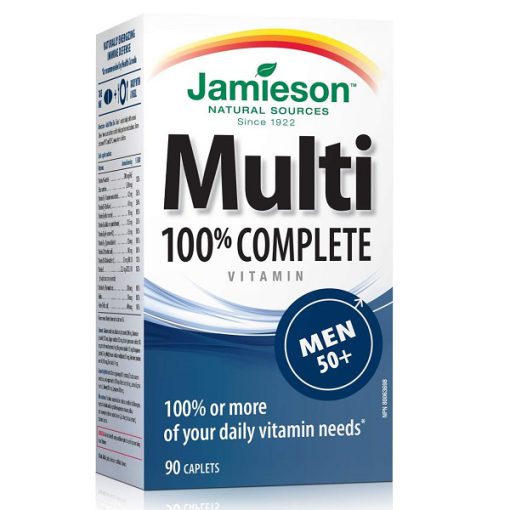 مولتی ویتامین مردانه جمیسون 90 عدد Jamieson 100% Complete Multi