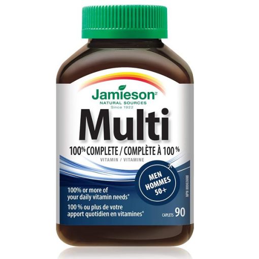 مولتی ویتامین مردانه جمیسون 90 عدد Jamieson 100% Complete Multi