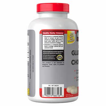گلوکزامین کندرویتین کرکلند 280 عدد Kirkland Glucosamine & Chondroitin 3 گلوکزامین کندرویتین کرکلند 280 عدد Kirkland Glucosamine & Chondroitin