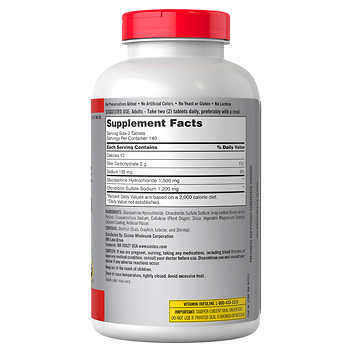 گلوکزامین کندرویتین کرکلند 280 عدد Kirkland Glucosamine & Chondroitin 4 گلوکزامین کندرویتین کرکلند 280 عدد Kirkland Glucosamine & Chondroitin