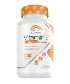 ویتامین ای سان گیفت 100 عدد SUNGIFT Vitamin E 400IU