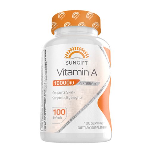 ویتامین A سان گیفت 100 عدد Sungift Vitamin A 10000IU