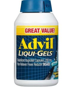 مسکن ادویل لیکوئید ژل 200 عدد Advil Liqui-Gels 200mg