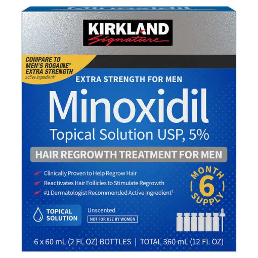تقویت کننده و ضد ریزش موی کرکلند ماینوکسیدیل Kirkland Signature Minoxidil