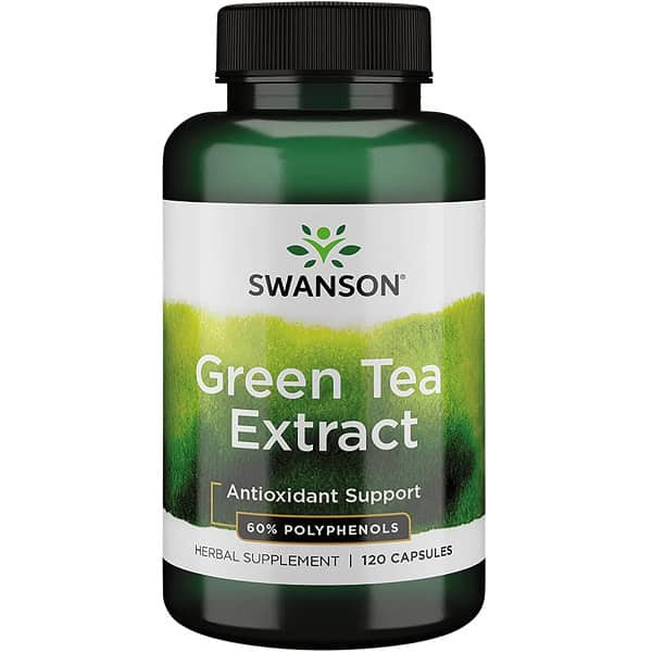 عصاره چای سبز سوانسون 120 عدد Swanson Green Tea Extract 1 عصاره چای سبز سوانسون 120 عدد Swanson Green Tea Extract