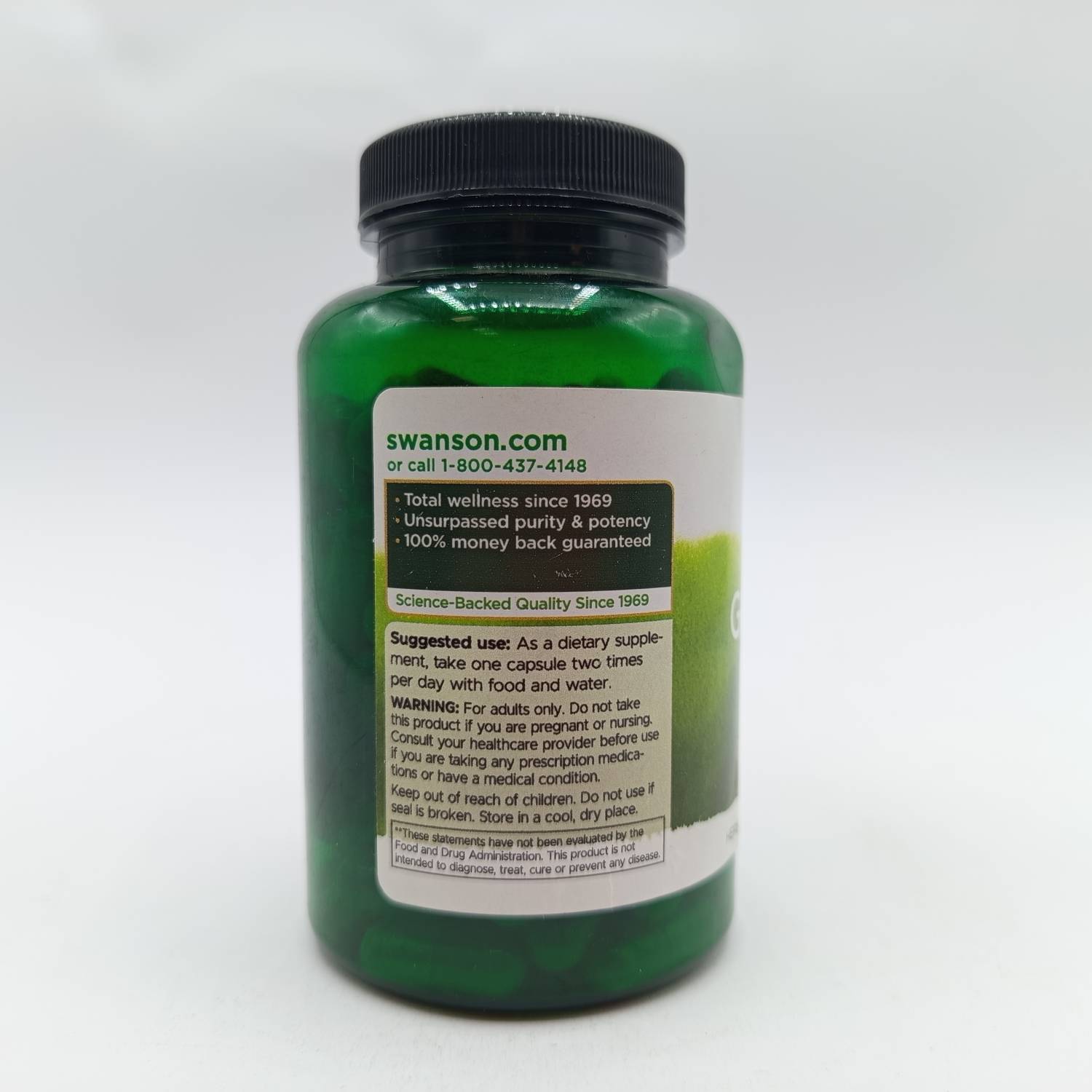 عصاره چای سبز سوانسون 120 عدد Swanson Green Tea Extract 3 عصاره چای سبز سوانسون 120 عدد Swanson Green Tea Extract
