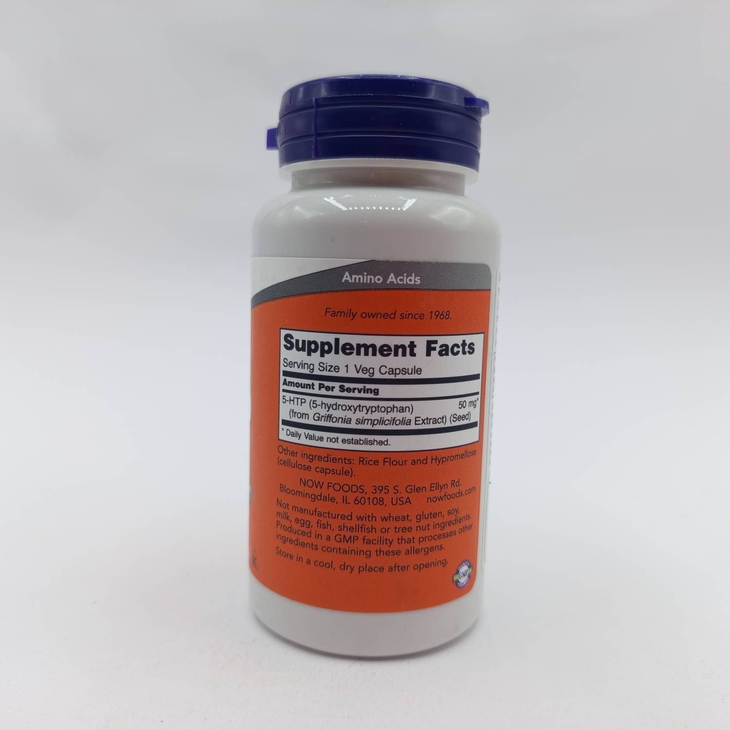 هیدروکسی تریپتوفان 5 اچ تی پی ناو 50 میلی گرم 90 عدد NOW 5HTP 4 هیدروکسی تریپتوفان 5 اچ تی پی ناو 50 میلی گرم 90 عدد NOW 5HTP