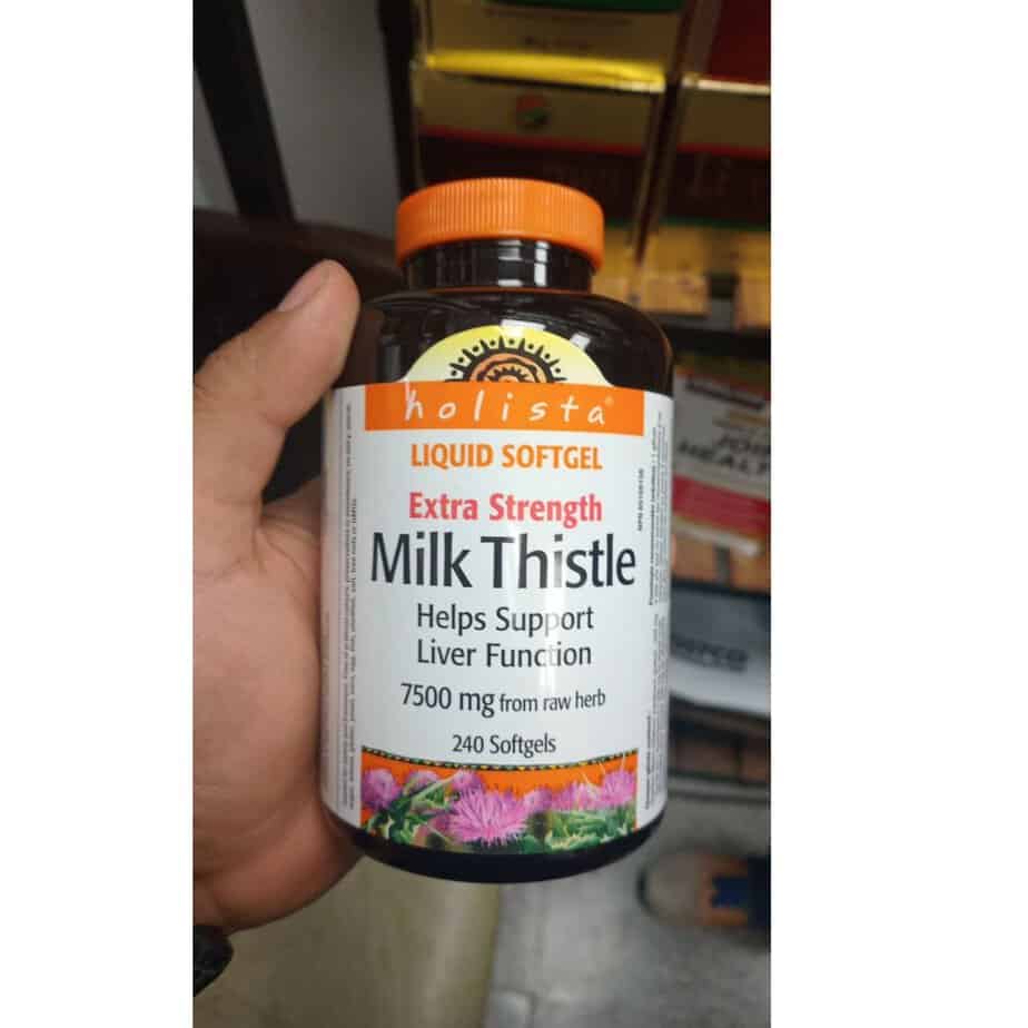 خار مریم هولیستا 240 عدد Holista Milk Thistle 7500mg 2 خار مریم هولیستا 240 عدد Holista Milk Thistle 7500mg - Image 2
