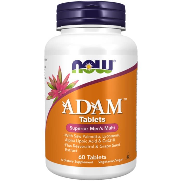 مولتی ویتامین مردانه ناو 60 عدد NOW ADAM 1 مولتی ویتامین مردانه ناو 60 عدد NOW ADAM