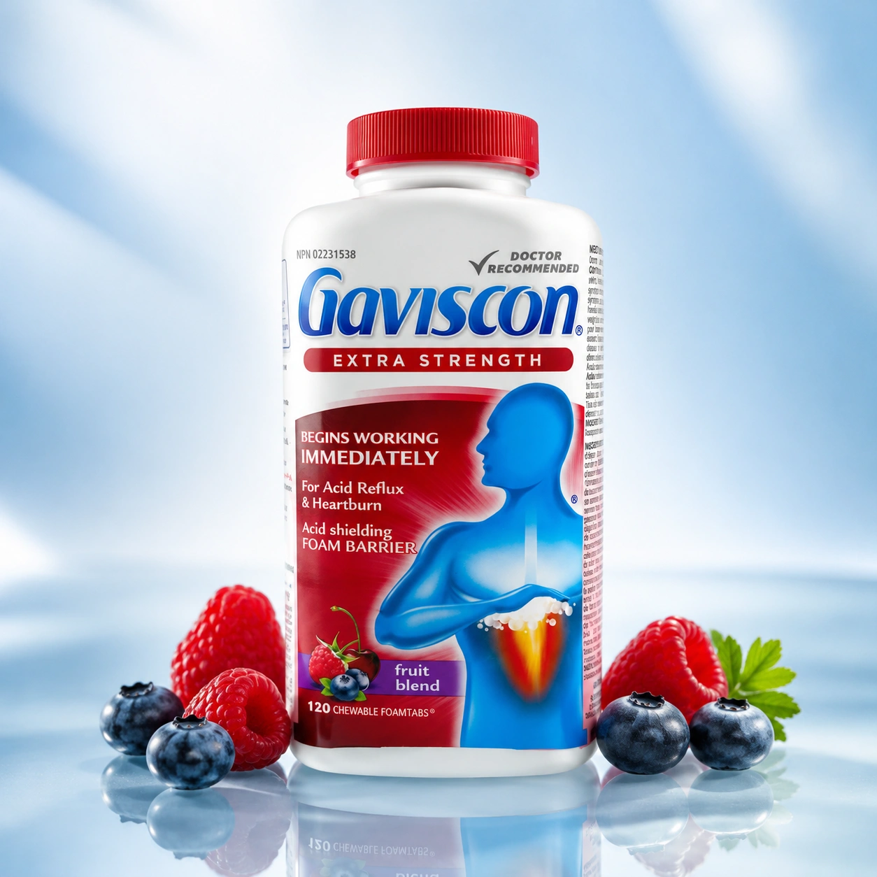 قرص گاویسکون ضد رفلاکس و سوزش معده Gaviscon Extra Strength