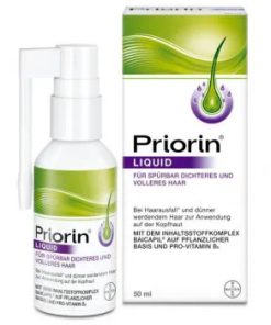 محلول پریورین مایع بایر Priorin® Liquid Bayer ضد ریزش و تقویت کننده مو