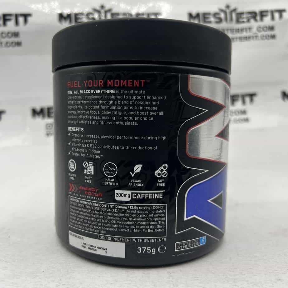 پمپ ABE اپلاید کافئین دار 30 سروینگ Applied Nutrition ABE
