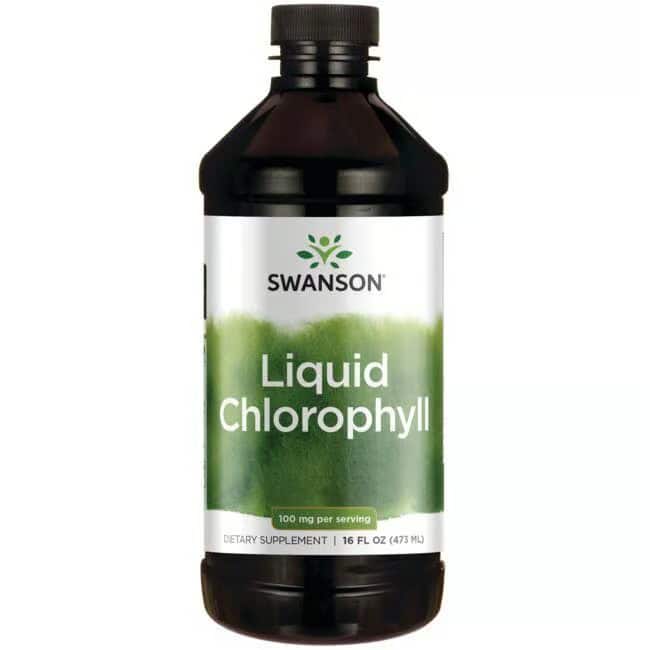 کلروفیل مایع سوانسون 473 میلی Swanson Liquid Chlorophyll 1 کلروفیل مایع سوانسون 473 میلی