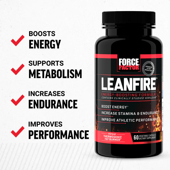 کپسول افزایش دهنده انرژی و ترموژنیک LeanFire فورس فاکتور 30 عدد 6 کپسول افزایش دهنده انرژی و ترموژنیک LeanFire فورس فاکتور 30 عدد
