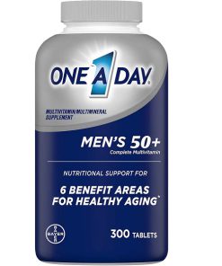 مولتی ویتامین مردانه 300 عددی ONE Day Mens Multivitamin 50 Plus